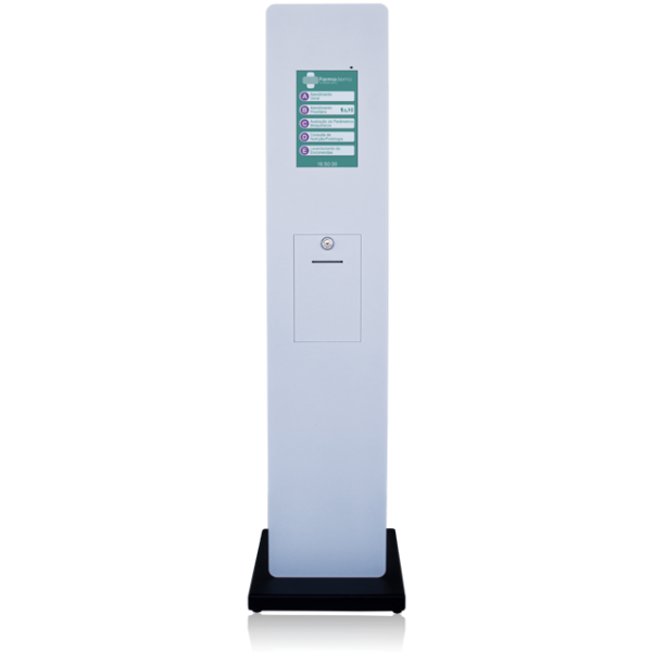 Dispensador de Senhas, Quiosque multimédia, Quiosque Filas de Espera, Quiosque Compacto TW [QMTW1]